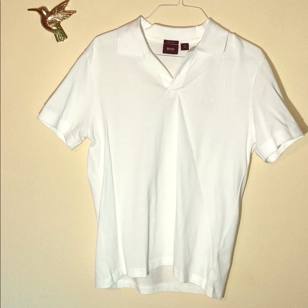 Brand New White Polo style Hugo Boss Shirt